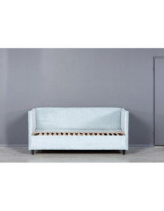 Bed PRIME 90, with 3 sides, slats and bedding box