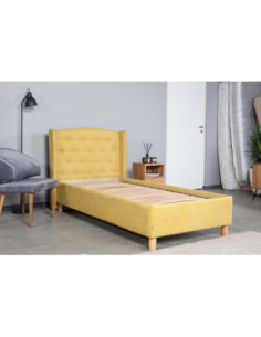 Bed TRENDI 90 with slatted frame and bedding box