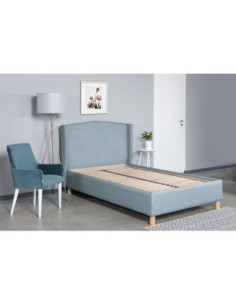 Bed TRENDI 120 with slats and bedding box