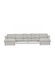 BERN U (150x387x150cm) corner sofa