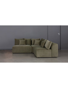 LIVING 1C1 MAXI S (227X227cm)  komplektuojama kampinė sofa