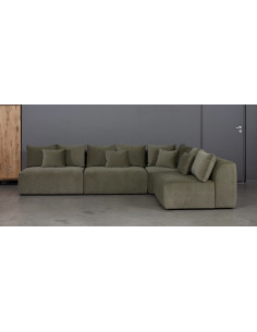 LIVING 2C1 MAXI S (338X227cm)  komplektuojama kampinė sofa