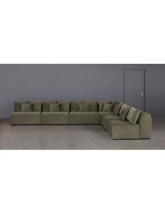 LIVING 3C2 MAXI S (449X338cm)  komplektuojama kampinė sofa