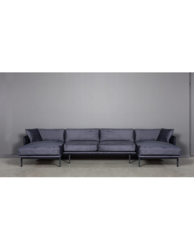 LOFT U (348X140X348cm) kampinė sofa