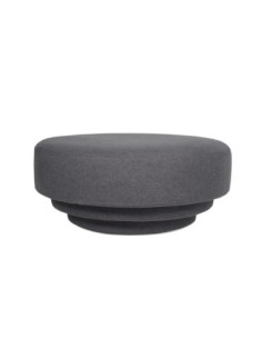 MIA (Q76cm) round pouf-banquet without legs