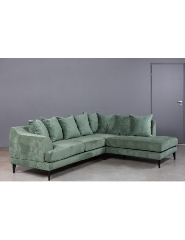 OSLO PREMIUM (256X210cm) 8 pagalvės kampinė sofa