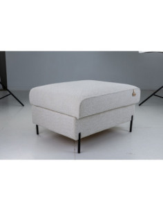 RIVIERA (92X70cm) pouf with storage box