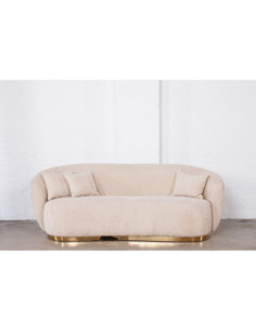 WAVE (227cm) curved sofa