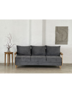 WEST WOODEN (212cm) trivia sofa-lover