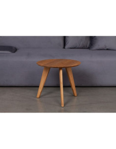 DANTĖ Ø50 round, oak coffee table