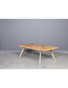 MOZAIKA OAKY 140x80 oak coffee table