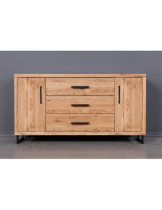 Oak chest of drawers BERGAMO