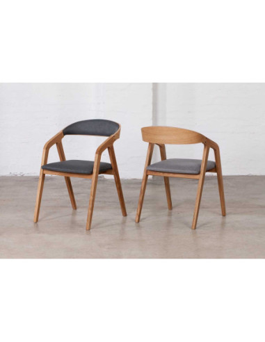 FAME Soft oak chair