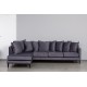 OSLO PREMIUM (312X210cm) 10 pagalvių kampinė sofa