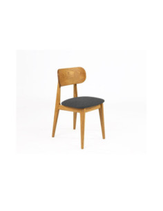 PAULA WOODEN solid oak chair