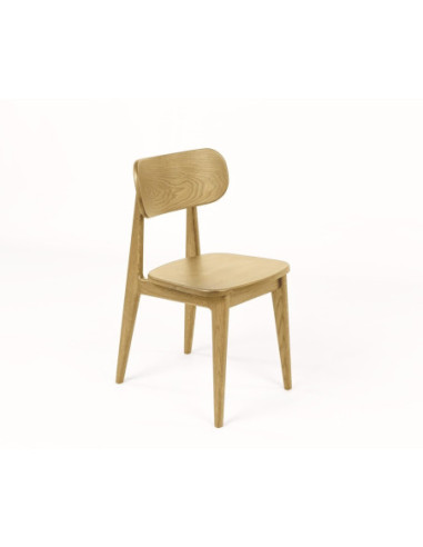 PAULA WOODEN solid oak chair