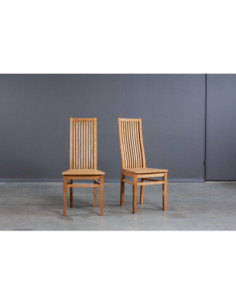 Solid oak chair SANDRA