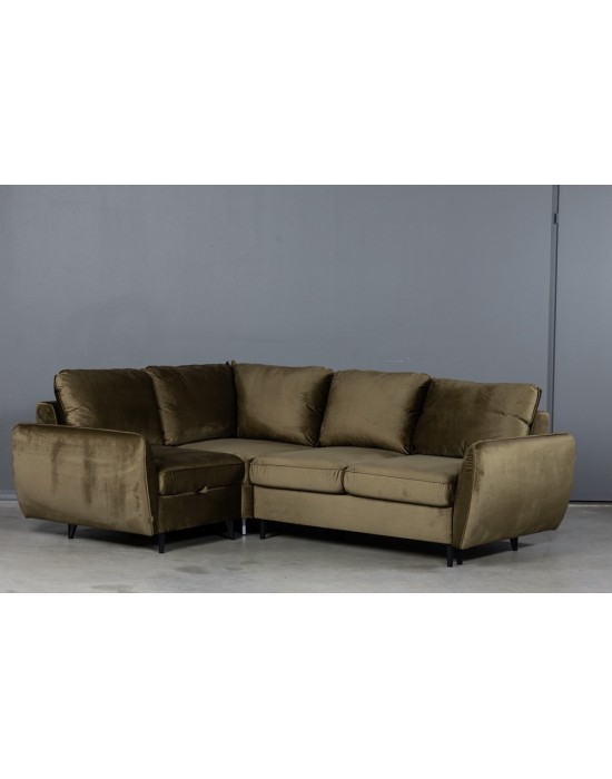 HUGO 2C1 (250x185cm) stūra dīvāns-gulta