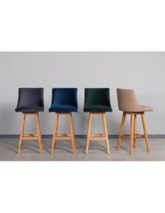 Soft Bar chair SOFT oak base