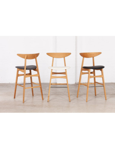 SOLO oak half-bar (62cm) chair