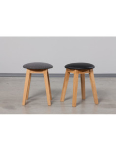 Oak stool STOO SOFT