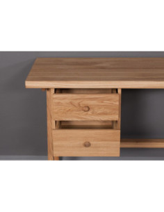 ALFA oak chest of drawers