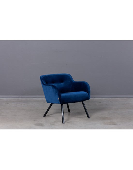 LEO (73cm) armchair with metal legs