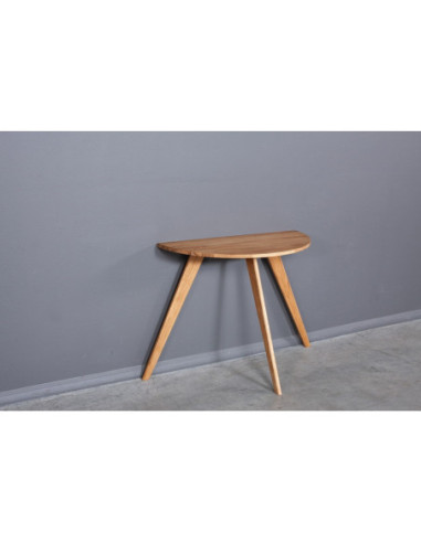 MOON OAKY 90x45 oak side table