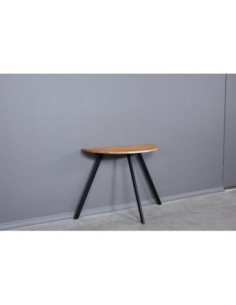 MOON TORI 90x45 oak side table