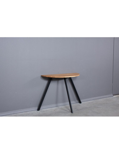 MOON TORI 90x45 oak side table