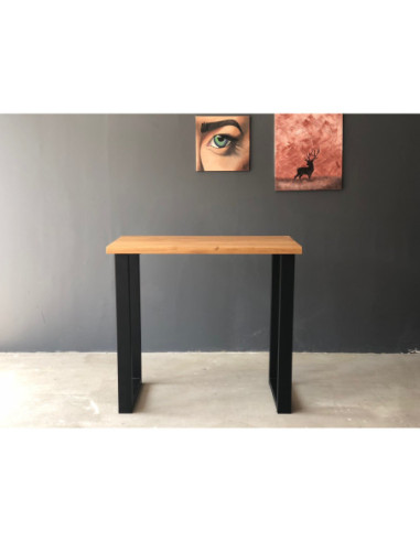 BERGAMO 110X60 oak bar table