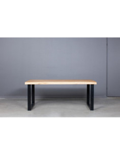 Industrial style table BERGAMO 180