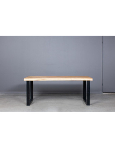 Industrial style table BERGAMO 180