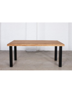 GRID 160X100 oak table