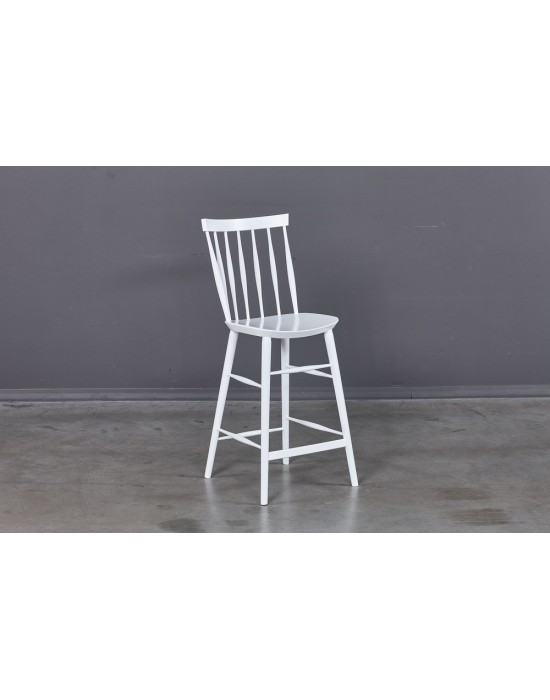 GRACE White pusbario (64cm) kėdė