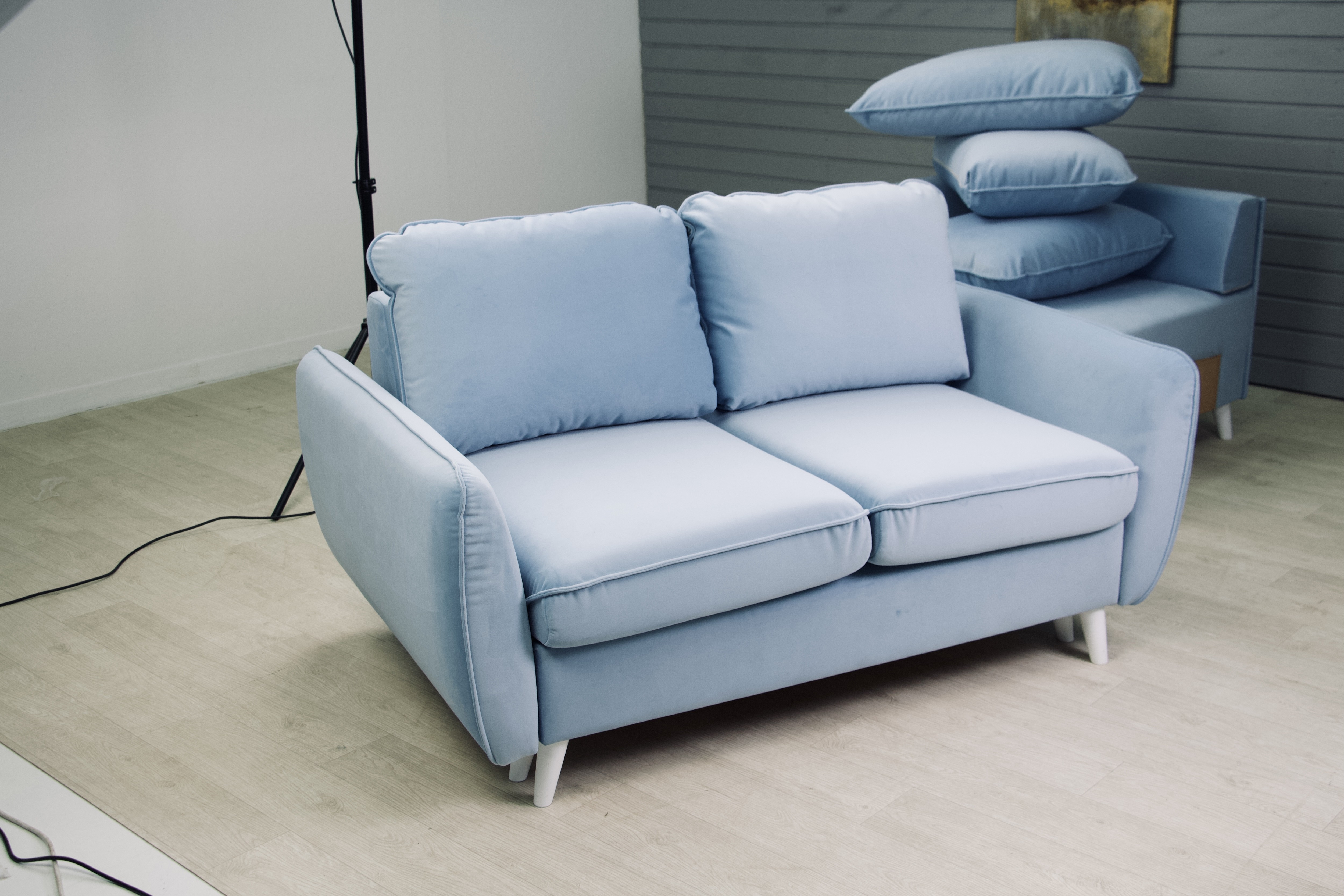 Utilfreds udsende Flere Sofa-bed, Armchair, Pouf, Soft furniture, Upholstered furniture, Sofa