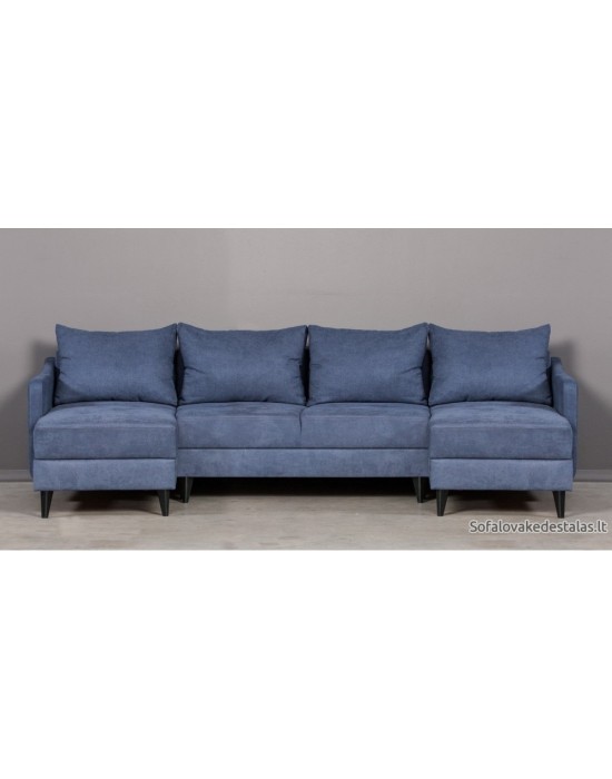 WEST U (148X278x148) corner sofa-bed