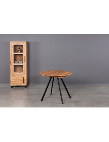 GENOVA TORI Ø90-128 round, extending, oak table