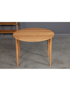 LIGTH Ø90 (400/650/900) round oak table