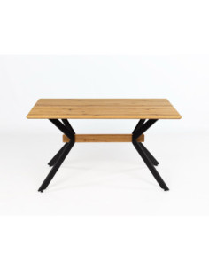 DENVER 120X80 oak table