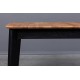 ISKU BLACK 110-145X70 ąžuolinis, prasiilginantis stalas