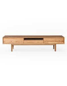 HELSINKI 180cm Oak TV Stand