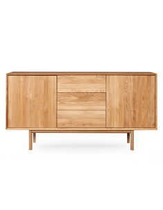 HELSINKI 160cm Oak chest of drawers