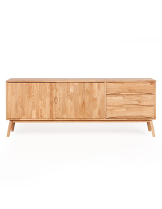 FUTURA 200cm Oak chest of drawers