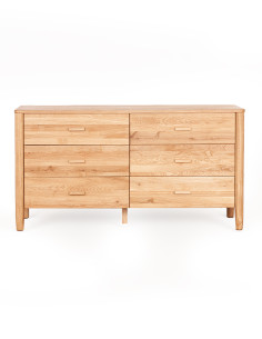 HYGGE 160cm Oak Chest of Drawers