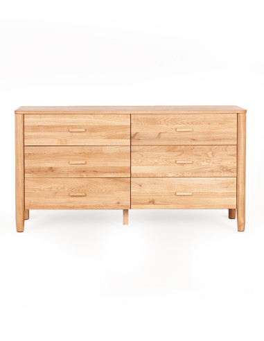 HYGGE 160cm Oak Chest of Drawers