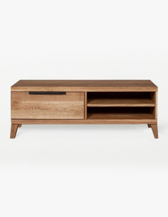 HUGO 120cm Oak TV table - Sofalovakedestalas.lt