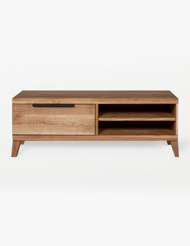 HUGO 120cm Oak TV table - Sofalovakedestalas.lt