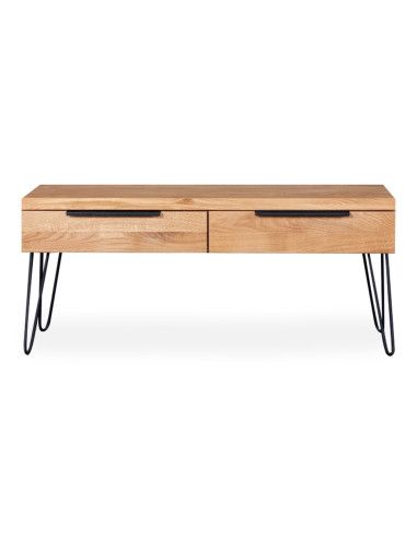 Oak TV console HUGO EASY 120cm