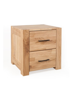 LAHTI MODERN 53 cm Oak bedside cabinet